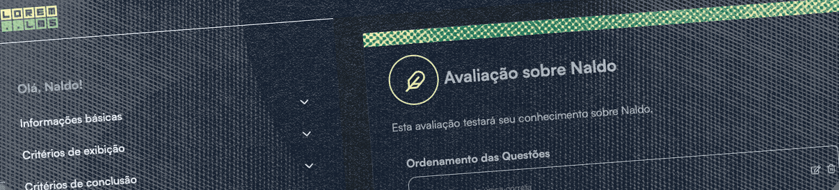 Este projeto consiste em um ambiente para a criação e gerenciamento de questões a serem utilizadas em Avaliações de Conhecimento dentro de um LMS. O protótipo apresentado foi desenvolvido em React e faz uso da API da AI Gemini, que gera o conteúdo para o gerenciamento das questões com base no nome do usuário.